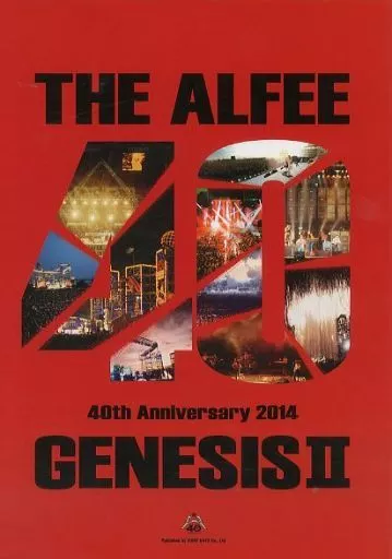 パンフレット(ライブ) CD付)パンフ)THE ALFEE 40th Anniversary 2014 GENESISⅡ（付録無）