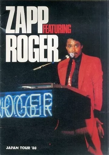 ZAPP featuring ROGER 日本公演　1988年　パンフレット 日本限定モデル】 ZAPP featuring パンフレット 1988年 日本公演
