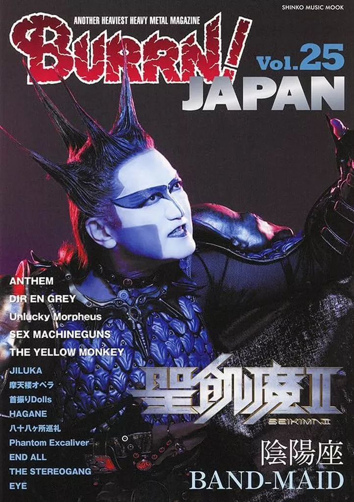 音楽雑誌　BURRN! JAPAN No.25