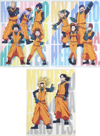 集合 A4クリアファイル3枚セットA 「僕のヒーローアカデミア HERO FES.」