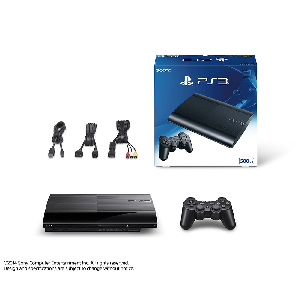 高評価得価 SONY PlayStation3 CECH-4300C 500GB B82h6-m34795037884