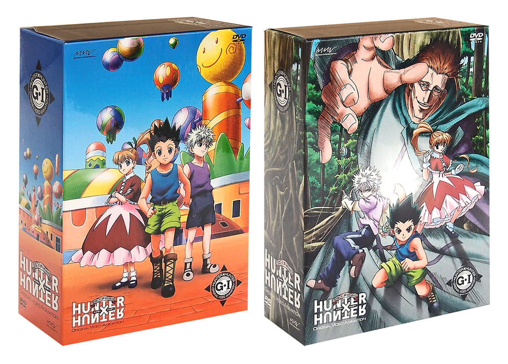 Incomplete Ova Hunter Hunter Hunter X Hunter G I Final First Edition 7 Volume Set With Box Condition Plush Toy Mousepad Yo Yo Missing Volume 1 Storage Box Has Been Stripped Video Software