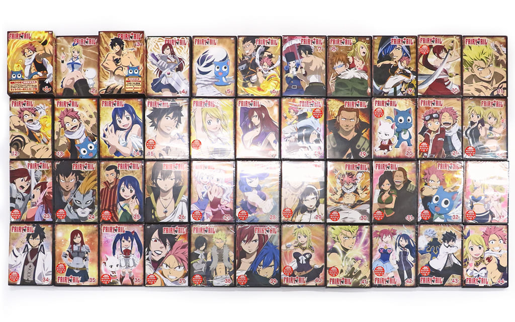 アニメdvd 不備有 Fairy Tail 初回版 全44巻セット 状態 第2巻のキャラクターポストカード欠品 映像ソフト Suruga Ya Com アニメdvd 不備有 Fairy Tail 初回版 全44巻セット 状態 第2巻のキャラクターポストカード欠品 映像ソフト Suruga Ya Com