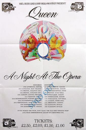 Western music CDs Queen / Odéon-Théâtre de l'Europe Nights