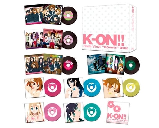 高評価新作 K-ON 7inch Vinyl Donuts BOX 未開封品 s0MKU-m20617929253