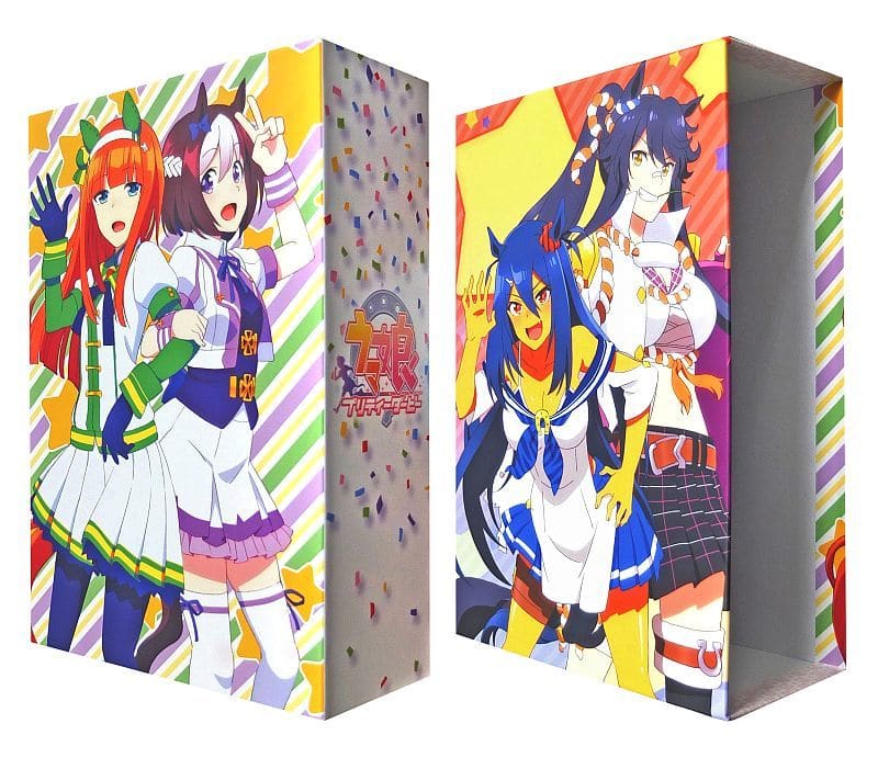 Anime Blu Ray Disc Horse Box Anime Uma Musume Pretty Derby Trainers Box 4 Volume Set Comes With Amazon Whole Volume Storage Box Video Software Suruga Ya Com