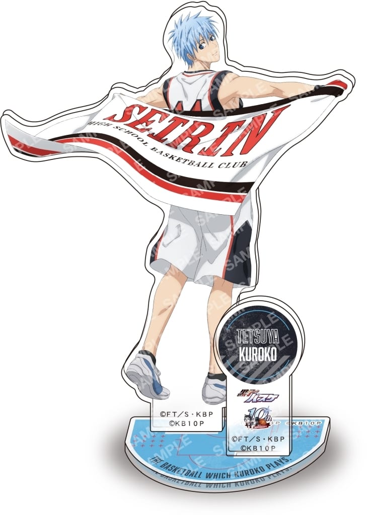 Acrylique Stand Kuroko Tetsuya Kuroko No Basket 15th Anniversary Exhibition main image 1