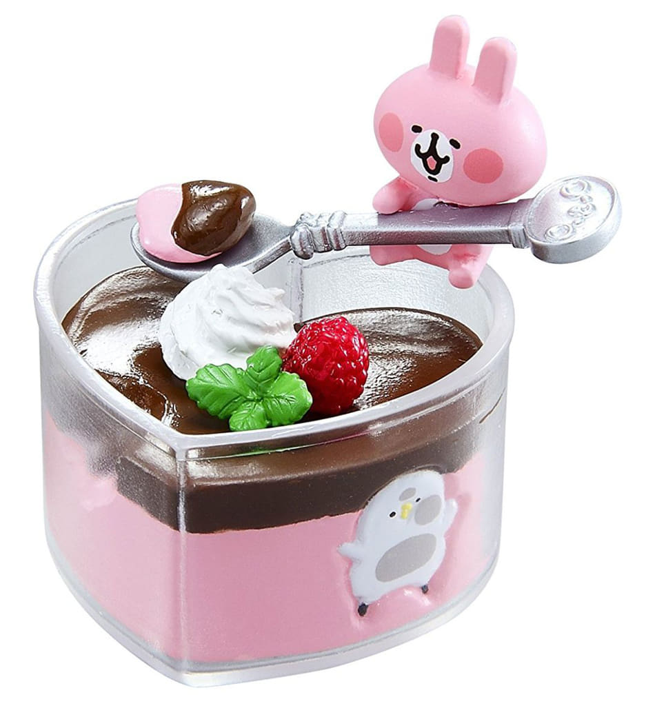 4 Smooth Chocolate Pudding Small Animals Of Kanahei Pisuke Rabbit Troublesome Blissful Chocolate Suites Toys Figures Hobbies Suruga Ya Com