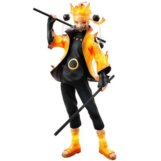 G E M 系列uzumaki Uzumaki漩涡鸣人六道仙人模式 Naruto Uzumaki漩涡鸣人 疾风传 Mega Trau Shop Premium Bandai Mekke 限定 玩具模型 Suruga Ya Com