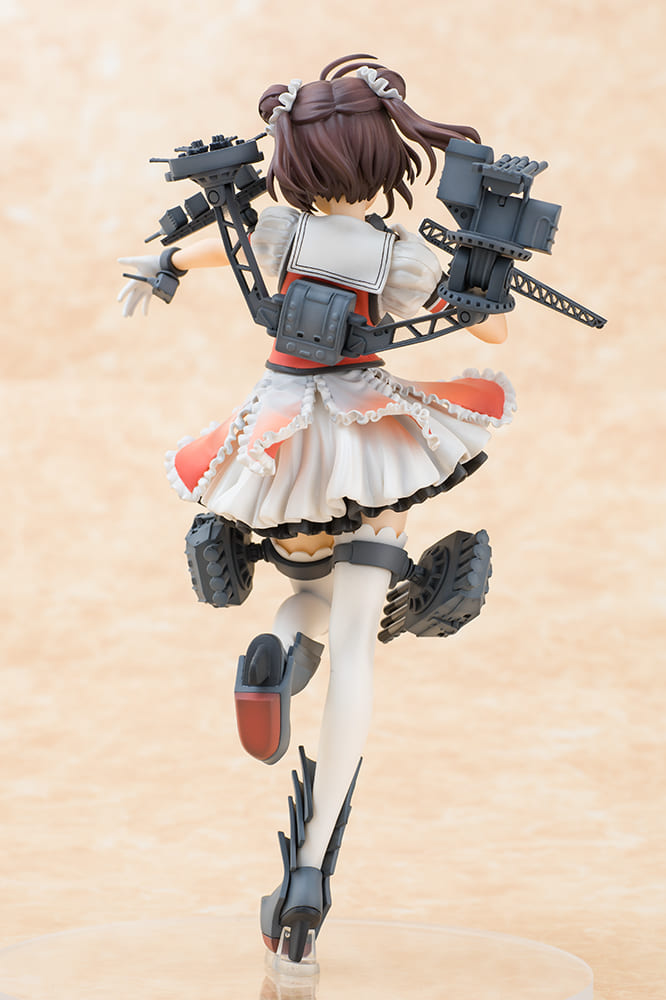 手办那珂改二 舰队collection 舰娘 Pvc制涂装完成品 玩具模型 Suruga Ya Com