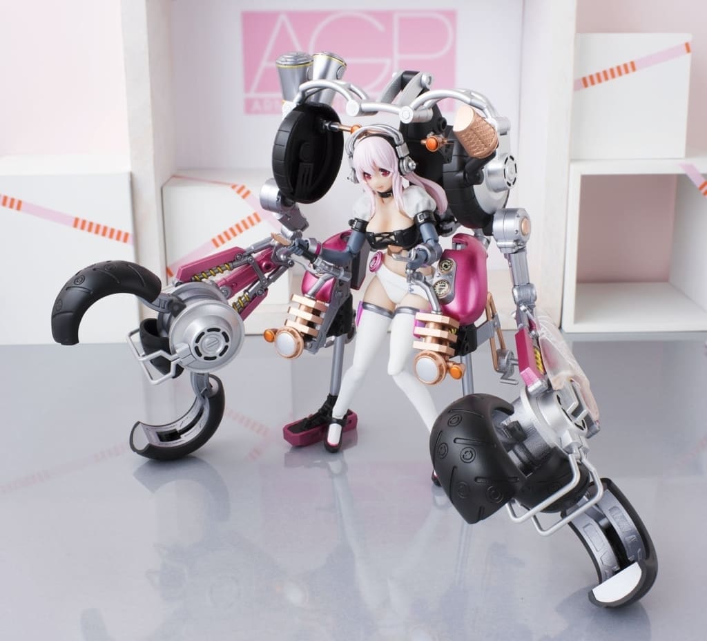 Armor Girls Project Super Sonico With Supa ーバイクロボ 10 Th Anniversary Ver Super Sonico Toy Hobby Suruga Ya Com