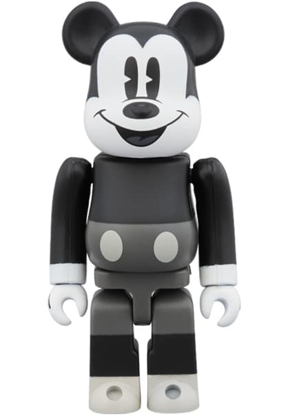 Be Rbrick Bearbrick Mickey Mouse Minnie Mouse Mickey Mouse Minnie Mouse B W Ver 100 2 Pack Disney Toy Hobby Suruga Ya Com