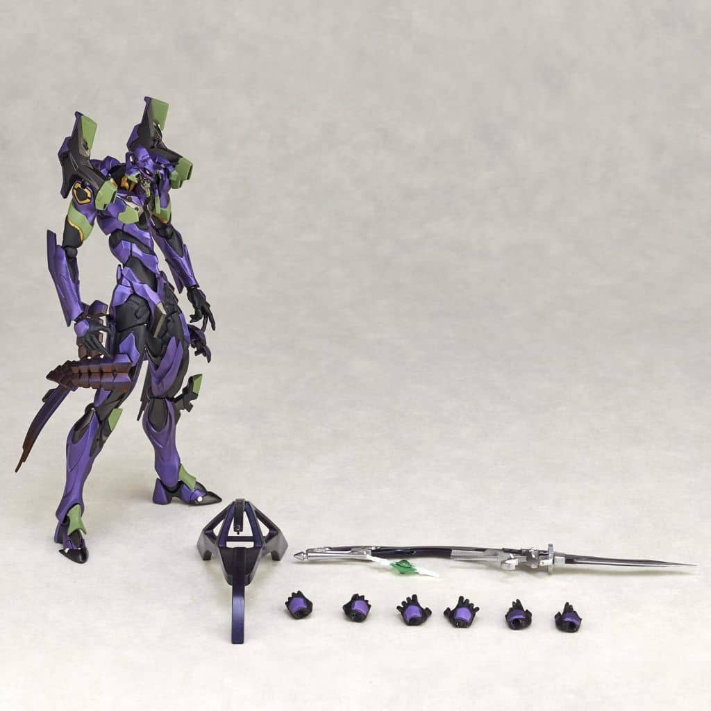 手办revoltec Evangelion Evolution新世纪福音战士初号机刀野剃ver 福音战士新剧场版 玩具模型 Suruga Ya Com