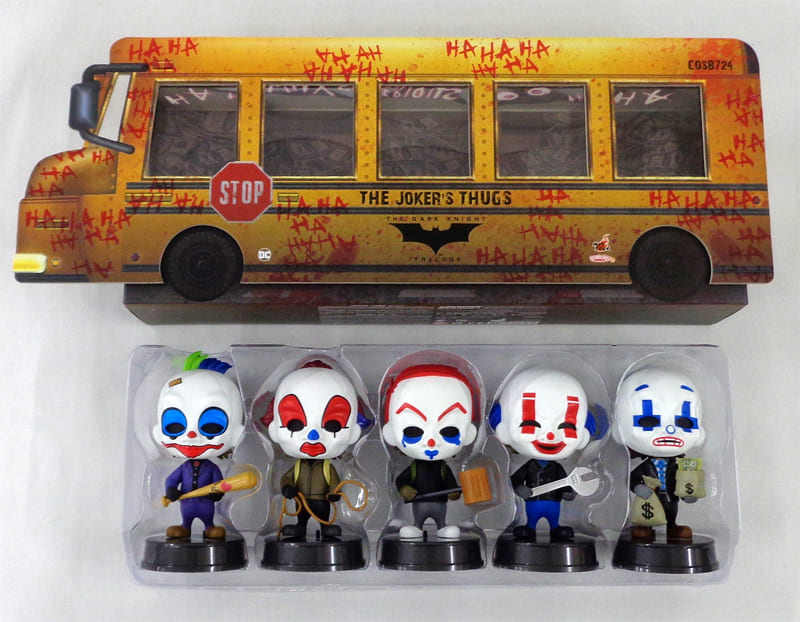 Joker S Bank Robbers 5 Body Set Dark Night Cos Baby Size S Dc All Stars Limited Toy Hobby Suruga Ya Com