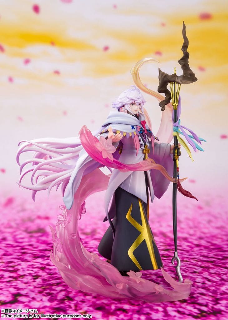 手办手办zero花的魔术师梅林 Fate Grand Order 绝对魔兽战线巴比伦 玩具模型 Suruga Ya Com