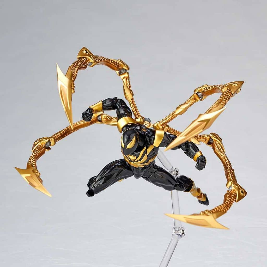 Figure Amazing yamaguchi No. 023 EX Iron Spider Black Ver. 