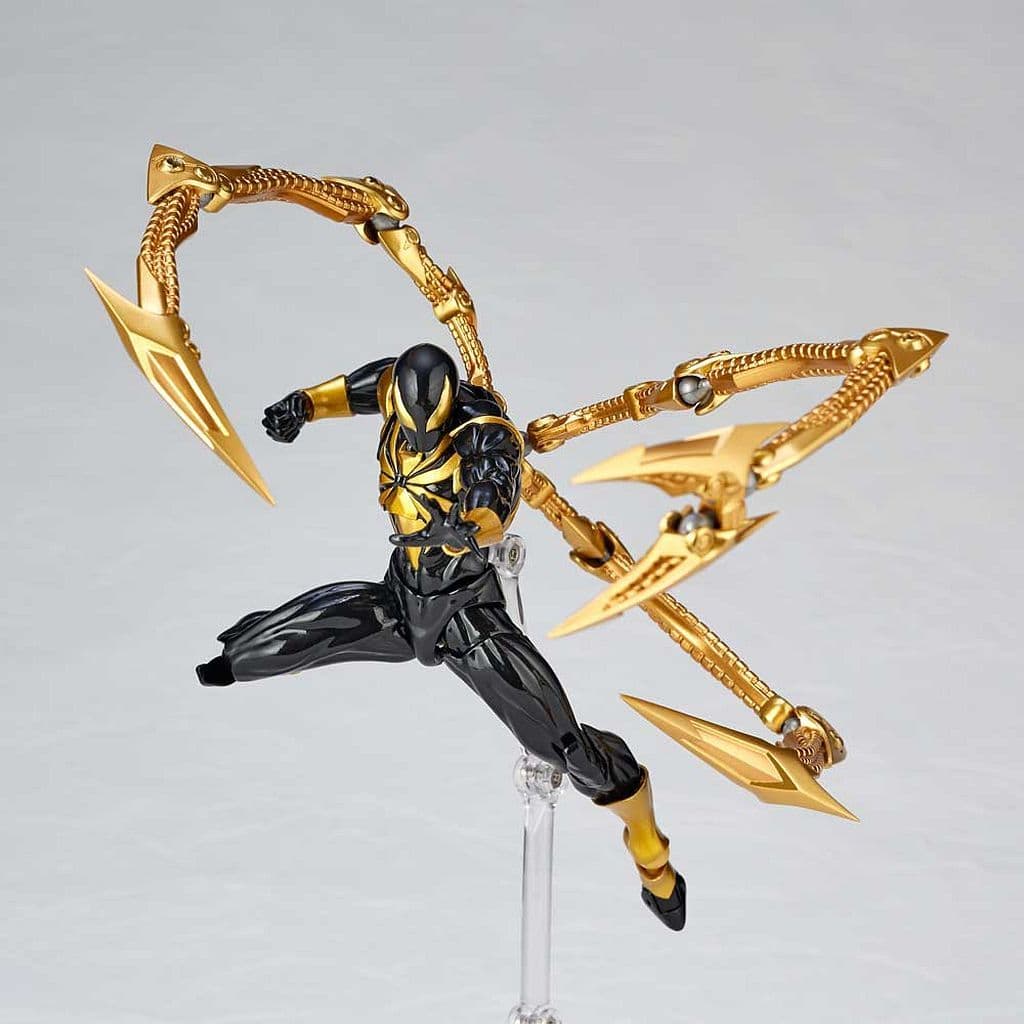 Figure Amazing yamaguchi No. 023 EX Iron Spider Black Ver. 