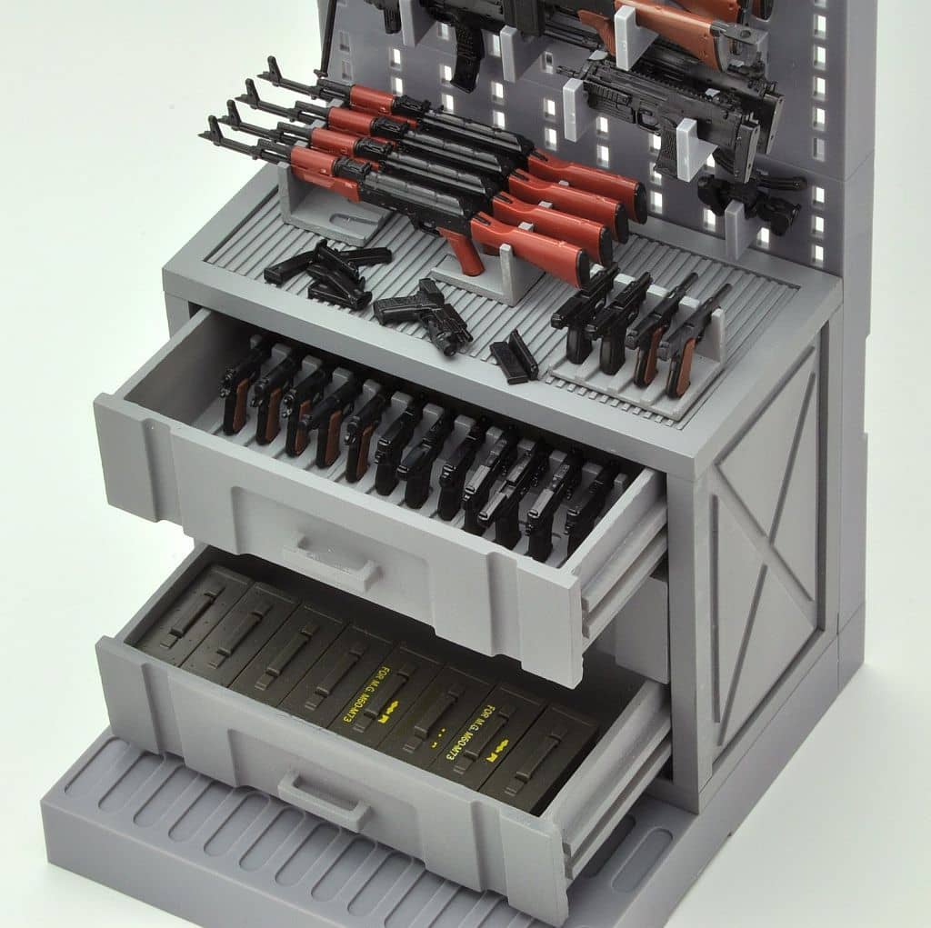 1 12 Ld006 Gun Rack B Little Armory 265634 Toy Hobby Suruga Ya Com