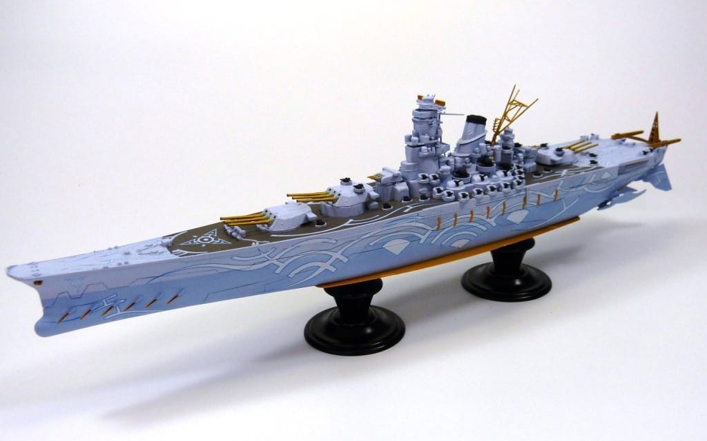 Plastic model 1 700 foggy fleet all flagship superbattleship yamato