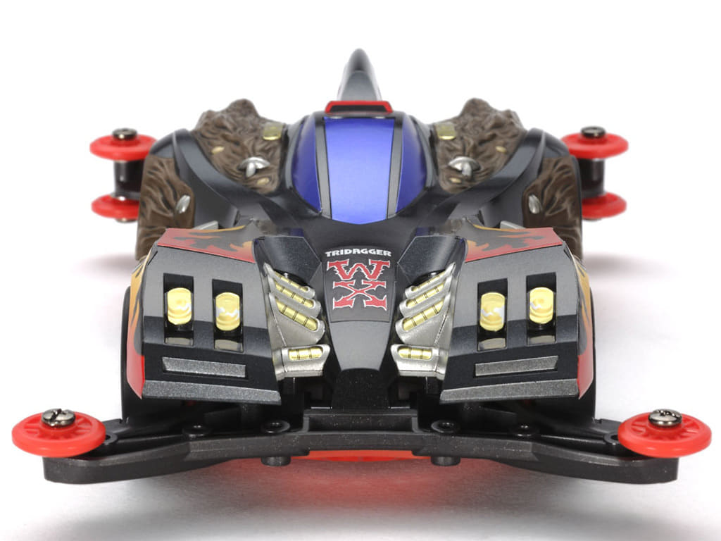 1 32 Tridagar Wx Wild X Ar Chassis Bakusatsu Brothers Lets Go Return Racers Full Cowl Mini 4wd Series Toy Hobby Suruga Ya Com