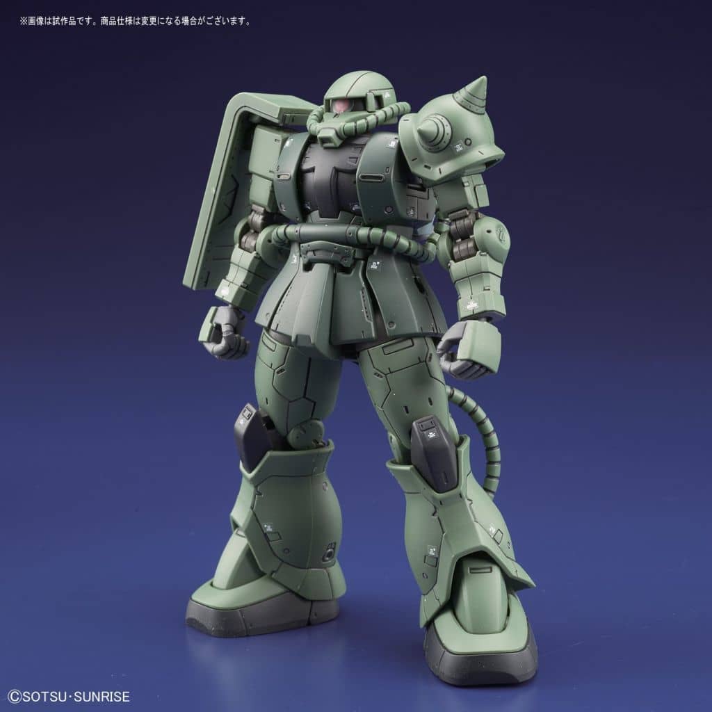 塑料模型1/144HG MS-06C zaku II C型/C-5型「机动战士高达THE ORIGIN 塑料模型1/144HG MS-06C zaku II C型/C-5型「机动战士高达THE ORIGIN