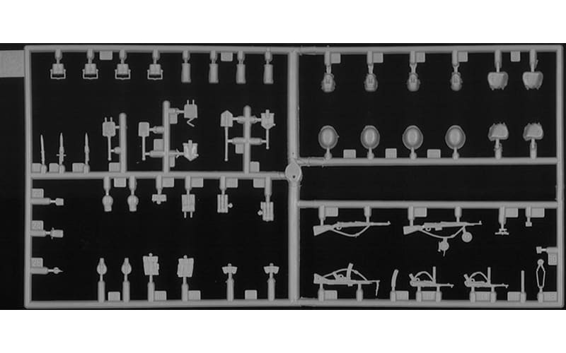1/35 WW. II Totencop Division Karakov 1943 w / Detail Up Parts