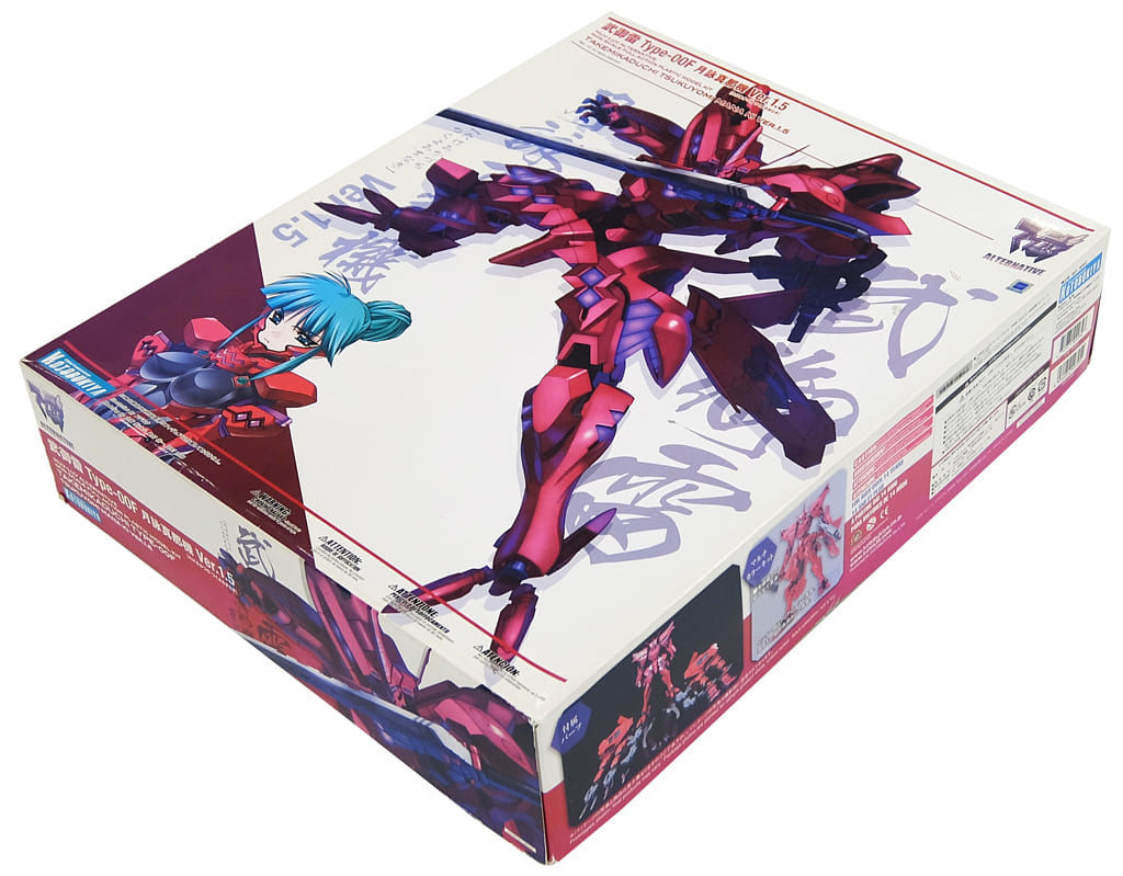 箱破损 武御雷type 00f月咏真那機ver 1 5 Muv Luv Alternative交流 Kp379 玩具模型 Suruga Ya Com