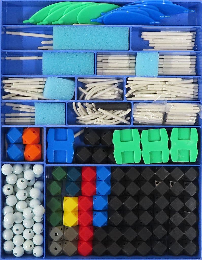 HGS molecular structure model for organic chemistry Btype set study