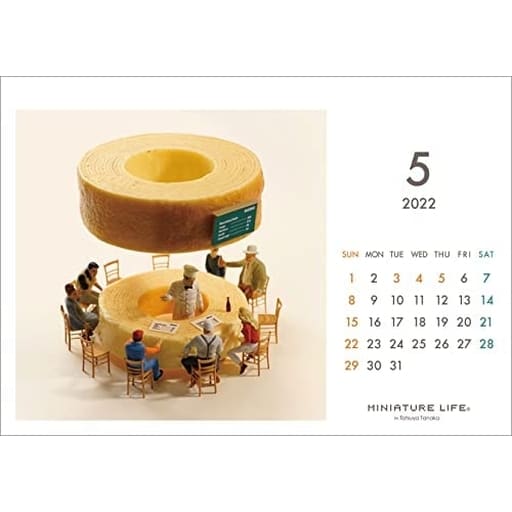 Miniature Life Calendar 2023 Miniature Life Calendar 2022.4-2023.3 Desk Calendar | Goods / Accessories |  Suruga-Ya.com