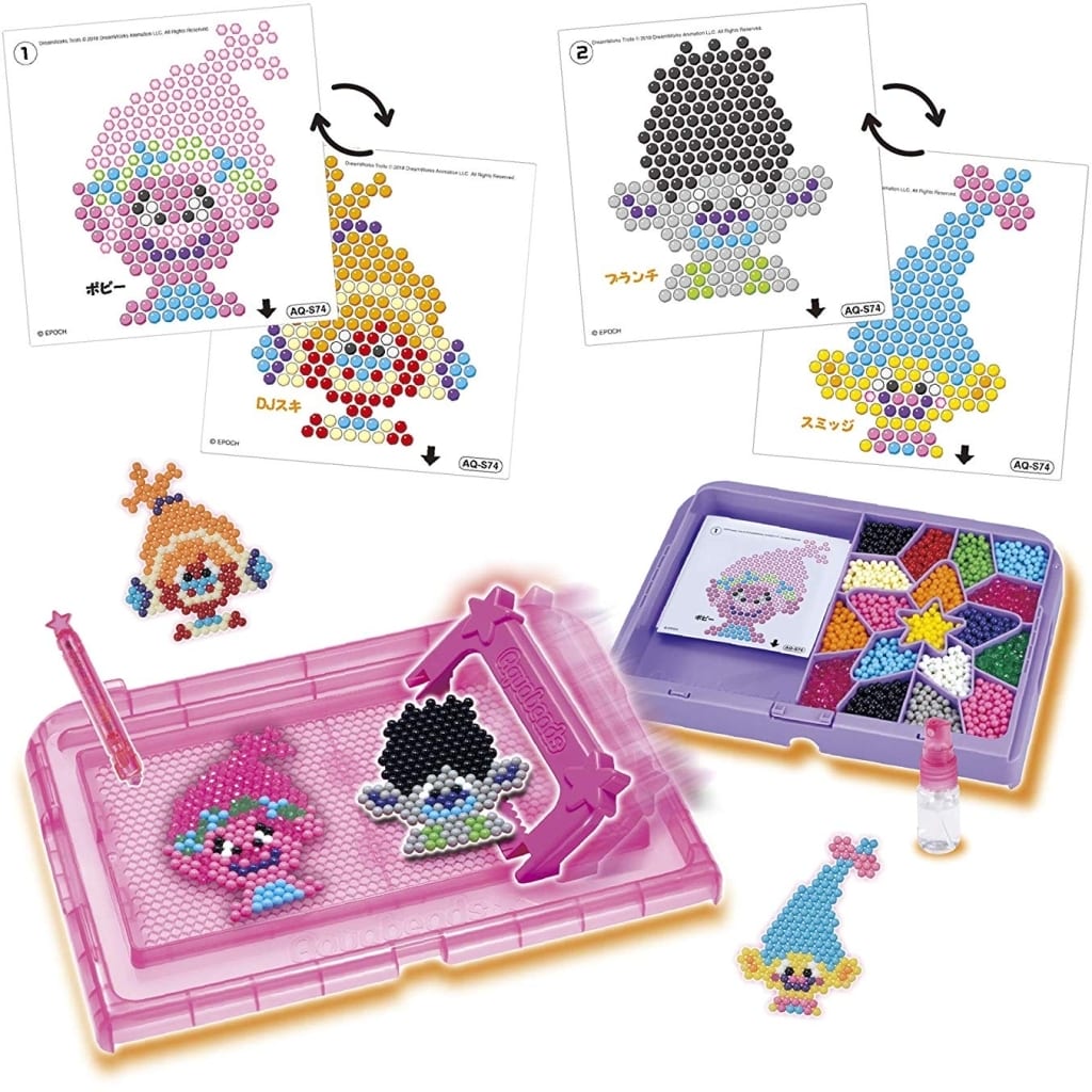 Toy Aqua Beads Dream Works Trolls Standard Set 「 Trolls 」 AQ-S74 | Toy