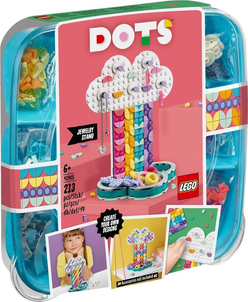 LEGO Rainbow Jewelry Stand 「 LEGO DOTS 」 41905 Toy Hobby