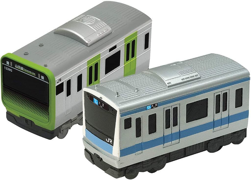 Commuter Train Stop Go E235 Series Yamanote And E233 Keihin Tohoku commuter-train-stop-go-e235-series-yamanote-and-e233-keihin-tohoku