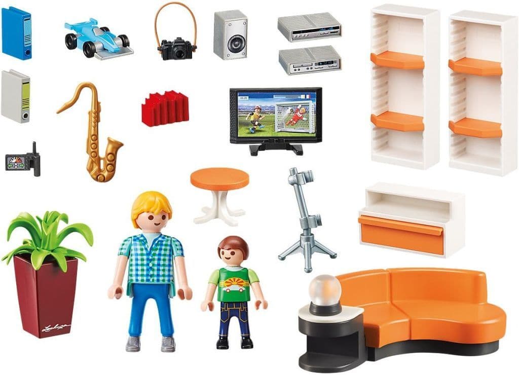 Toy Modern House Living Room "playmobil playmobile" 9267 Toy Hobby