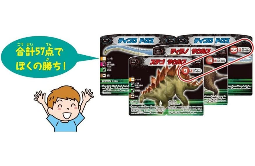 Fossil Excavation card game Toy Hobby