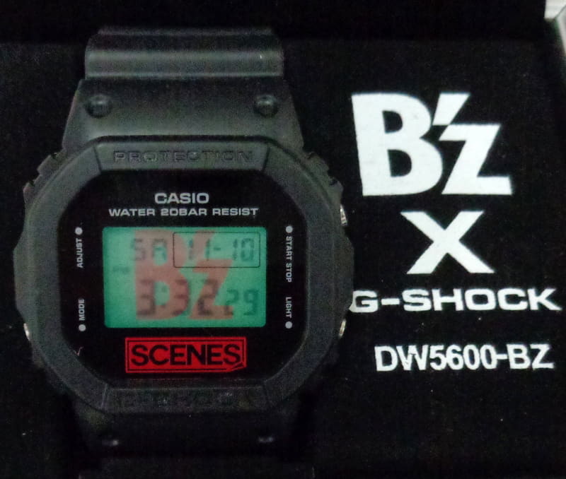 B Z G Shock B Z Dw 5600 Limited Model Black B 30th Year Exhibition Sceens 19 18 Venue Limited Lottery Products Goods Accessories Suruga Ya Com