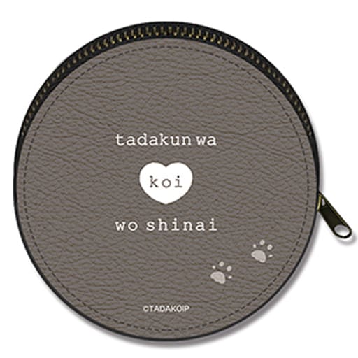 Bag (Character Cutter) Nyanko Big Round Leather Case 「 Tadakun doesn't