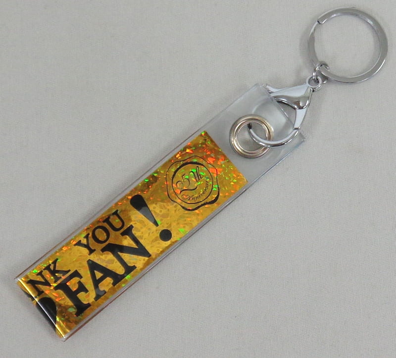 Keyholder mascot (female) Namie Amuro Silver Tape Key Holder (Gold