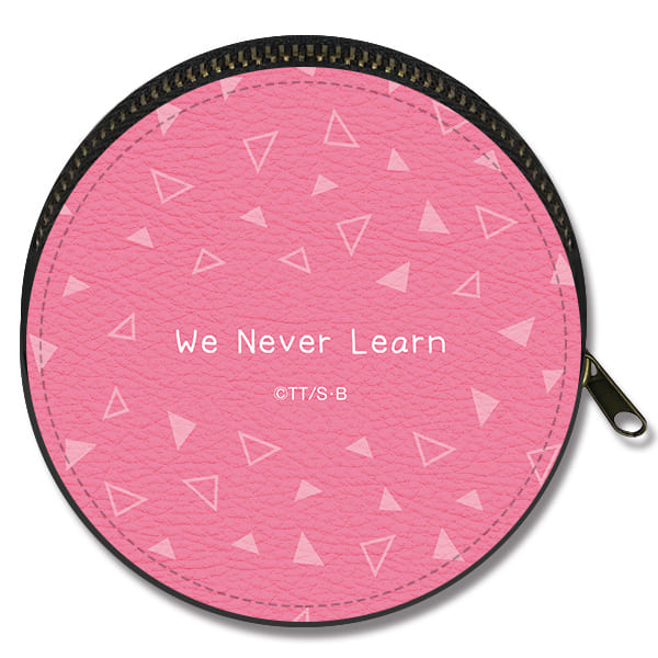Design 04 (Mafuyu Kirisu) Round leather case 「 We Never Learn 」 Goods