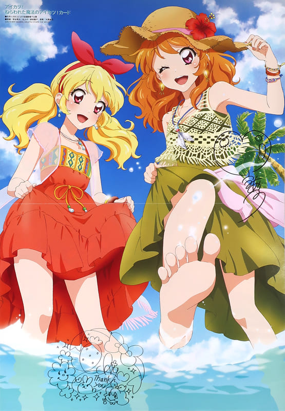 A3 Double Sided Pin Up Poster Double Fold Yume Nijino Ako Saotome Ozora Akari A3 Double Sided Pin Up Poster Double Fold Yume Nijino Ako Saotome Ozora Akari