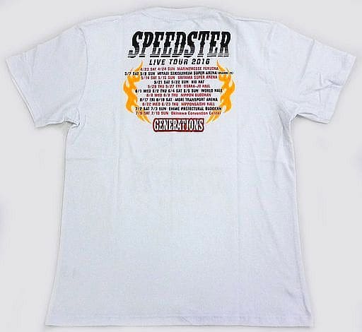 Generations Tour T Shirt White L Size Generations Live Tour 16 Speedster Goods Accessories Suruga Ya Com