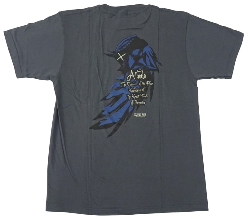 Clothing [A la Carte] Albedo TShirt, Black XL size "Light Novel