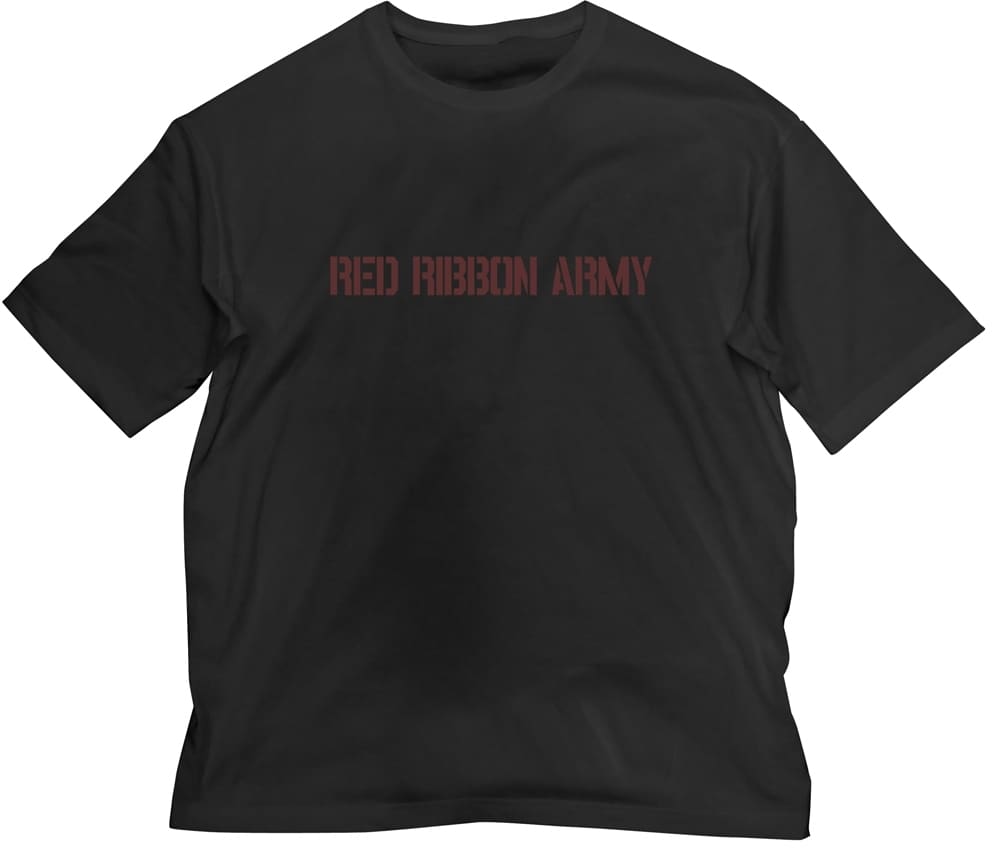 Clothing Red Ribbon Army Big Silhouette TShirt Black L Size "Dragon