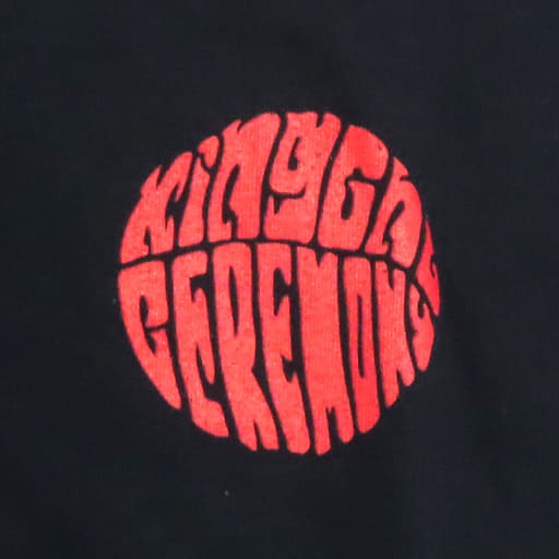 Tshirt King Gnu King Cattle Ceremony TEE (Tshirt) black L size "King