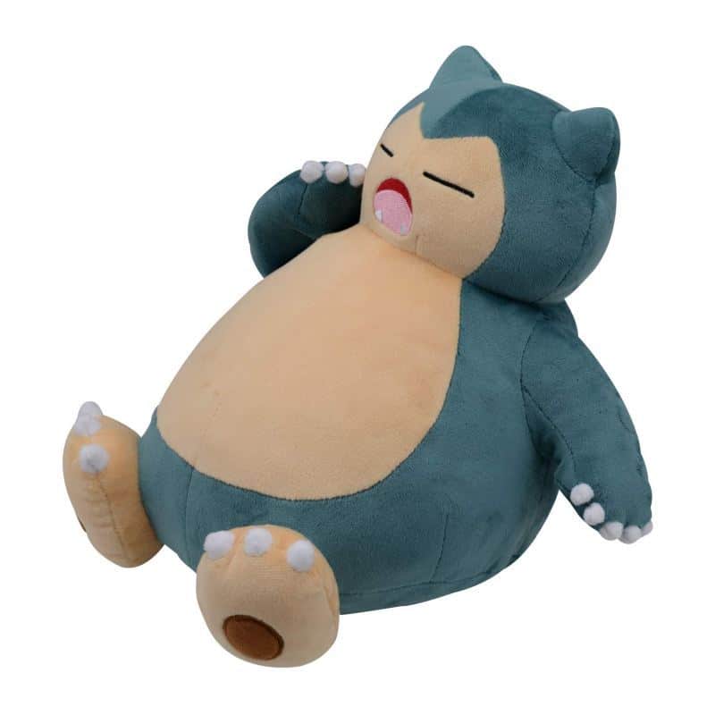 yawning snorlax plush