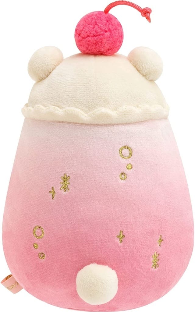 Korilakkuma (strawberry milk) Atsume Plush toy Retro Sweets Series