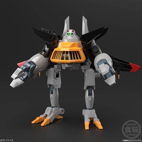 Provisional Super Minipura Gaogaigar 6 4 Pieces Candy Toys & Gum Gaogaigar 