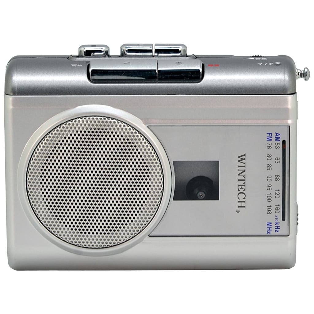 tape-recorder-with-wintech-radio-pct-02rm-electric-appliances