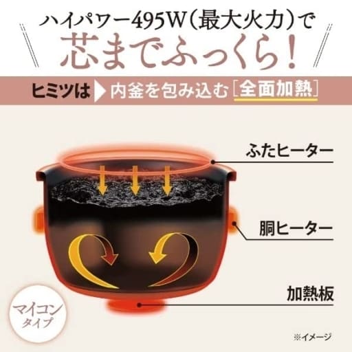 Zojirushi rice cooker 3 Go (Charcoal) [NLBE05HZ