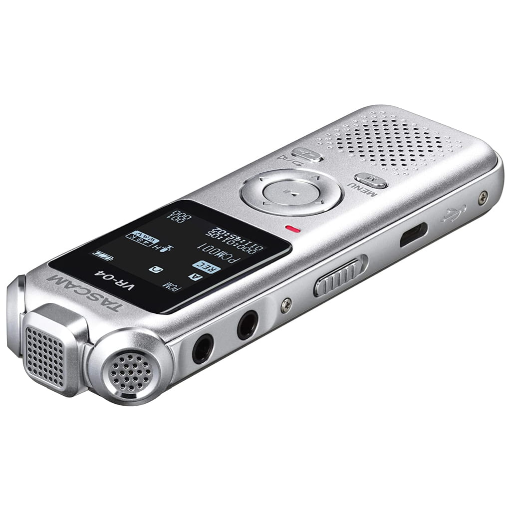 IC recorder and telephone IC recorder with TEAC FM Tuner (Silver) [VR-0 ...