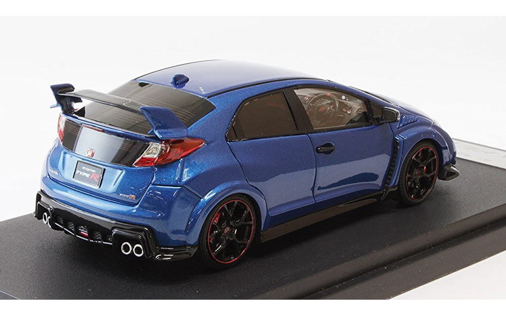 Ebbro 1/43 - Honda Civic Type R Concept 2014 Blue FK2 Diecast Scale Model Car Ebbro 1/43 - Honda Civic Type R Concept 2014 Blue FK2 Diecast Scale Model Car